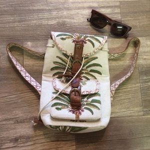 Tuk-Tuk Anouk mini backpack with leather straps